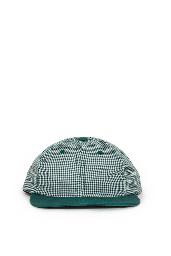 Gingham Cap - Hunter Green