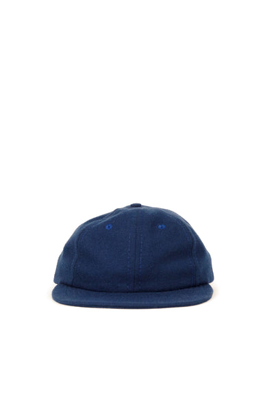 Lite Year Wool Serge 6 Panel Cap - Royal Blue