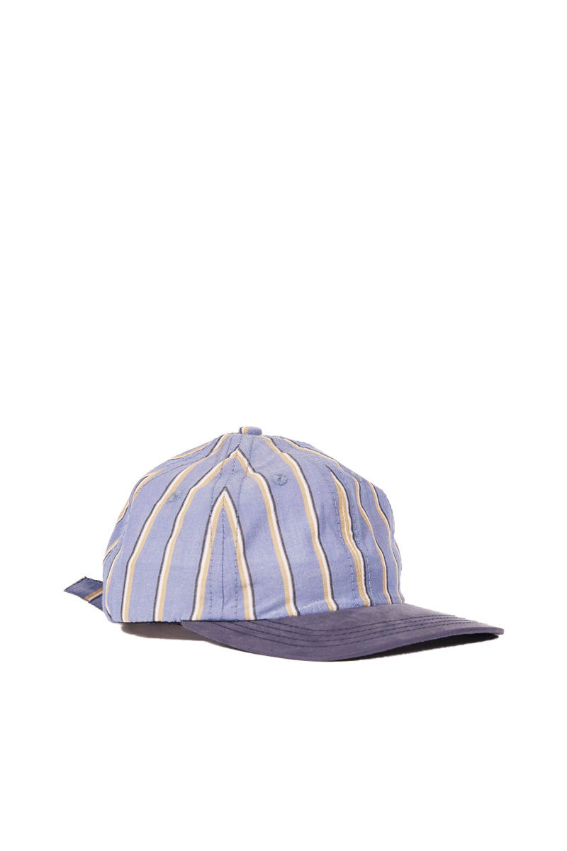 Lite Year Baseball Stripe/Tencel™ 6 panel cap - Blue/Navy