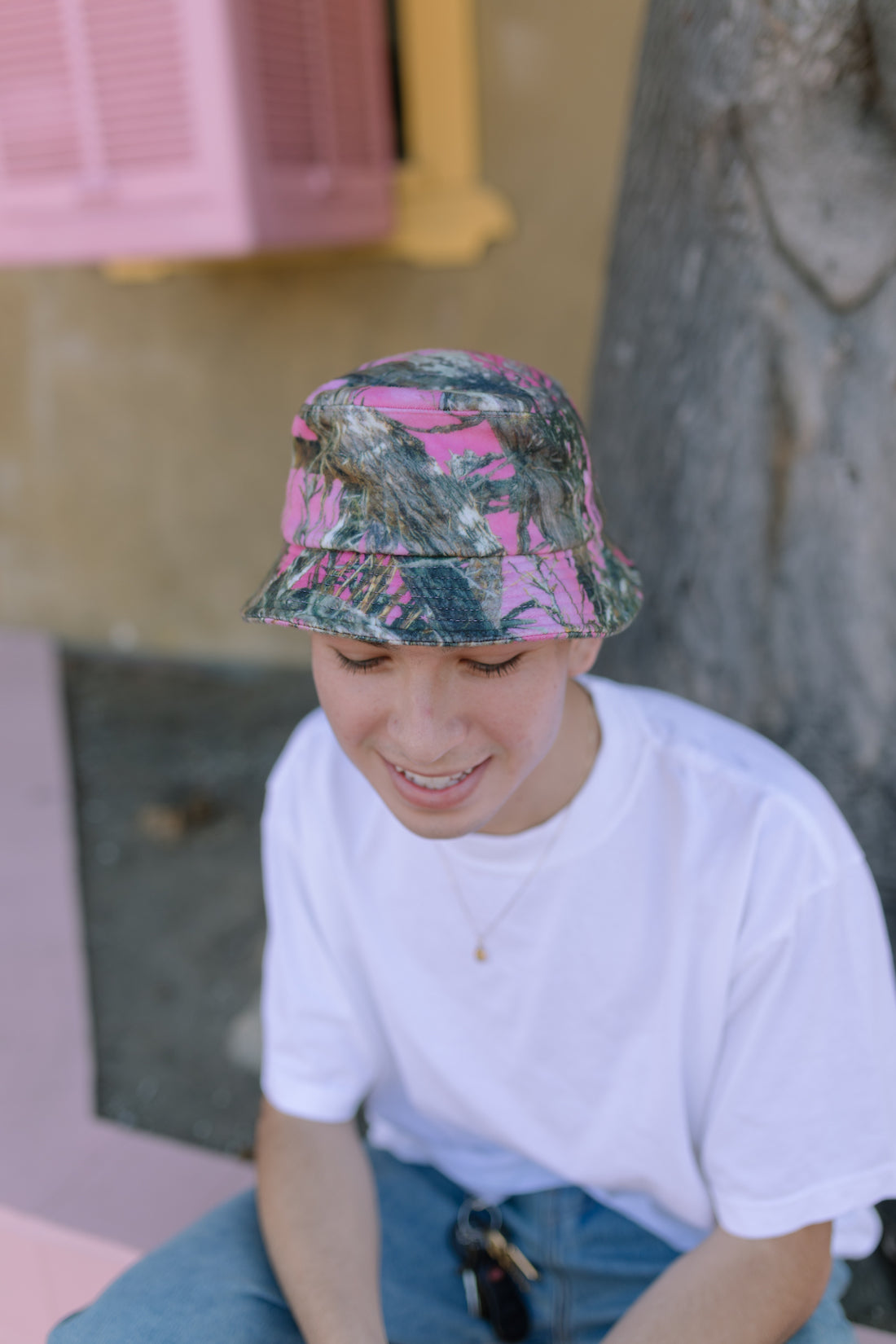 Bucket Hat in Pink | Trooper America Hat